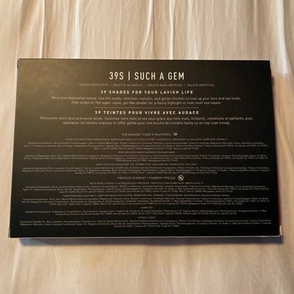 Morphe ~ ‘39S SUCH A GEM’ Eyeshadow Artistry Palette ~ FS ~ RARE & HTF ~ NIB - Picture 10 of 12
